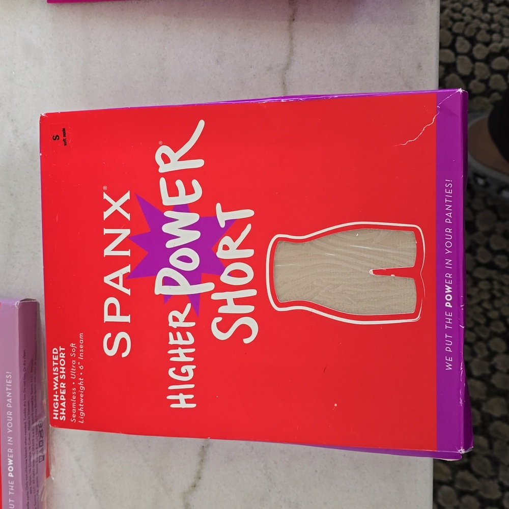 New Spanx, size S, higher power short, nude